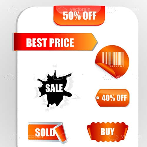 Discount and Sales Tags